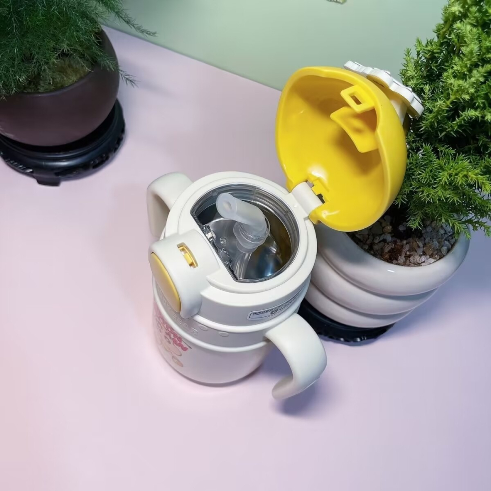 【杯具熊】正版 蠟筆小新 火箭保溫杯款式 保溫杯 保溫瓶 水杯 水壺 400ml 韓國品牌 送禮-細節圖3