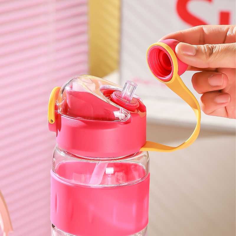 【杯具熊】正版 蠟筆小新 雙飲運動杯款式 保溫杯 保溫瓶 水杯 水壺 1100ml 韓國品牌 送禮-細節圖2