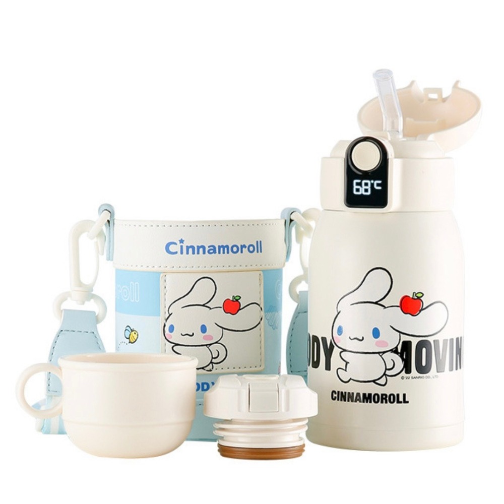 【杯具熊】正版 三麗鷗 小拱門智能杯款式 玉桂狗 保溫杯 保溫瓶 水杯 水壺 480ml 韓國品牌 送禮-細節圖5