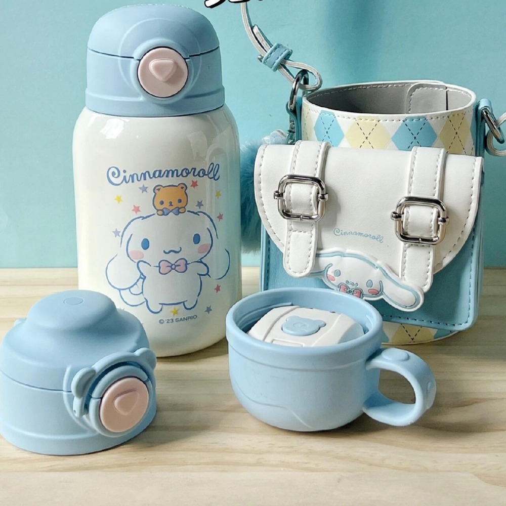 【杯具熊】正版 三麗鷗 糯米杯款式 玉桂狗 保溫杯 保溫瓶 水杯 水壺 530ml 韓國品牌 送禮-規格圖5
