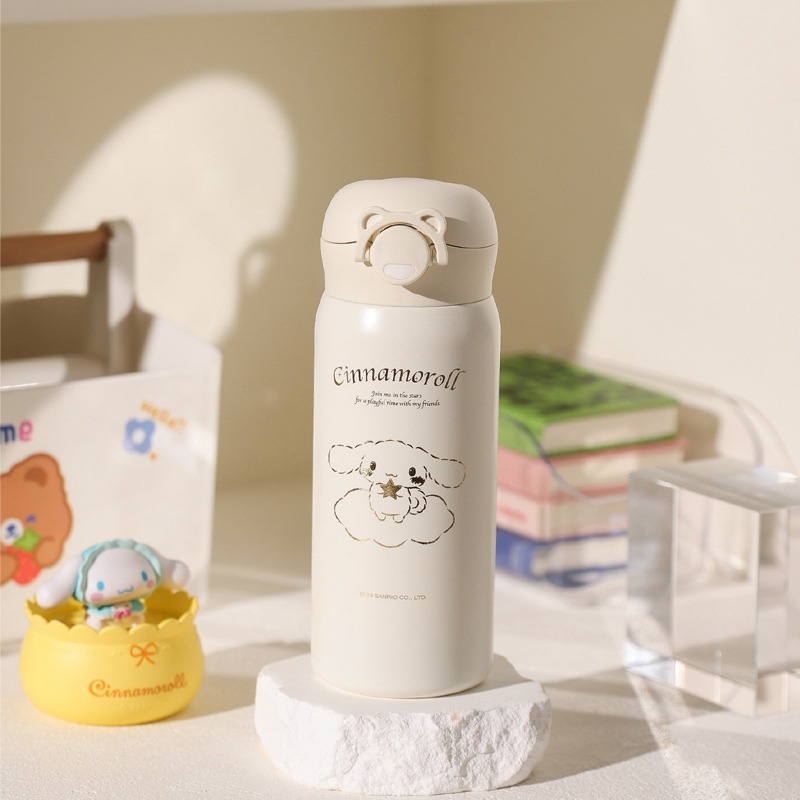 【杯具熊】正版 三麗鷗 成人杯款式 玉桂狗 保溫杯 保溫瓶 水杯 水壺 350ml 韓國品牌 送禮-規格圖5