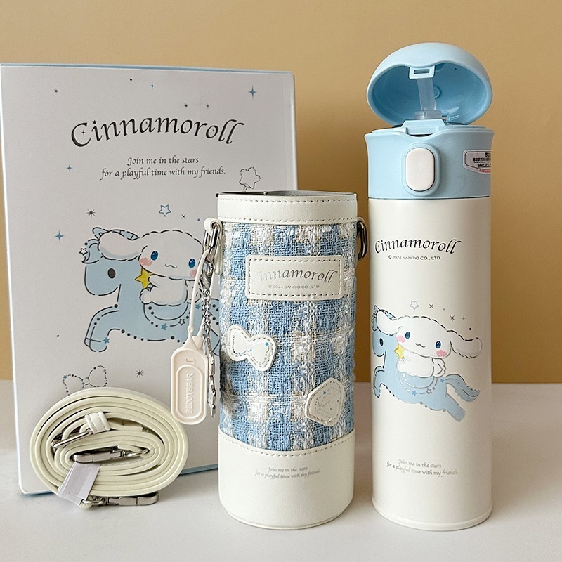 【杯具熊】正版 三麗鷗 成人保溫杯款式 玉桂狗 保溫杯 保溫瓶 水杯 水壺 480ml 韓國品牌 送禮-細節圖4