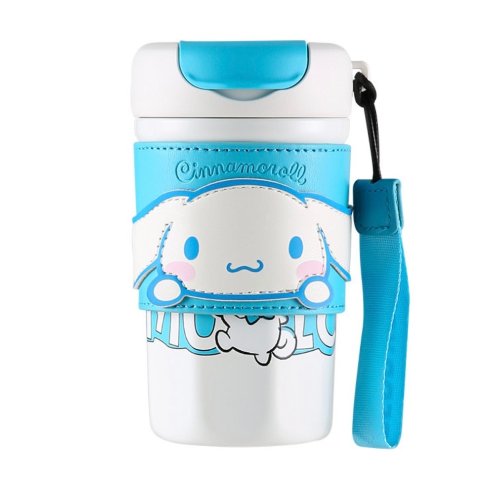 【杯具熊】正版 三麗鷗 都市咖啡杯款式 玉桂狗 保溫杯 保溫瓶 水杯 水壺 400ml 韓國品牌 送禮-細節圖5