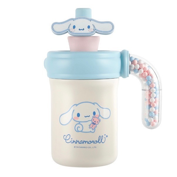 【杯具熊】正版 三麗鷗 海洋球咖啡杯款式 玉桂狗 保溫杯 保溫瓶 水杯 水壺 400ml 韓國品牌 送禮-細節圖5