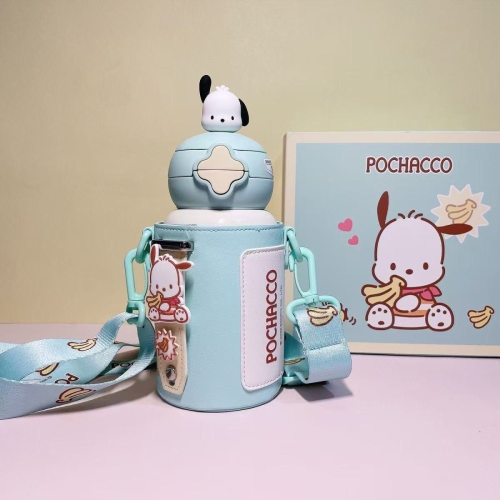 【杯具熊】正版 三麗鷗 星辰雙飲杯款式 帕恰狗 保溫杯 保溫瓶 水杯 水壺 600ml 韓國品牌 送禮-細節圖4