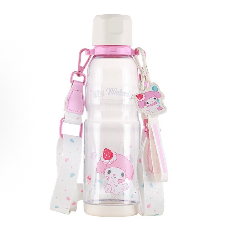 【杯具熊】正版 三麗鷗 運動塑料杯款式 美樂蒂 保溫杯 保溫瓶 水杯 水壺 730ml 韓國品牌 送禮-細節圖5