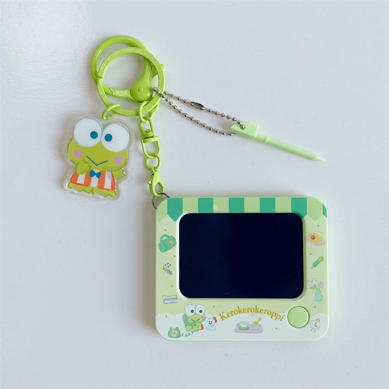 【冉紅】正版 HelloKitty 三麗鷗 涂鸦板系列 书包掛件 可爱包包鑰匙扣公仔 吊飾 送禮-規格圖5