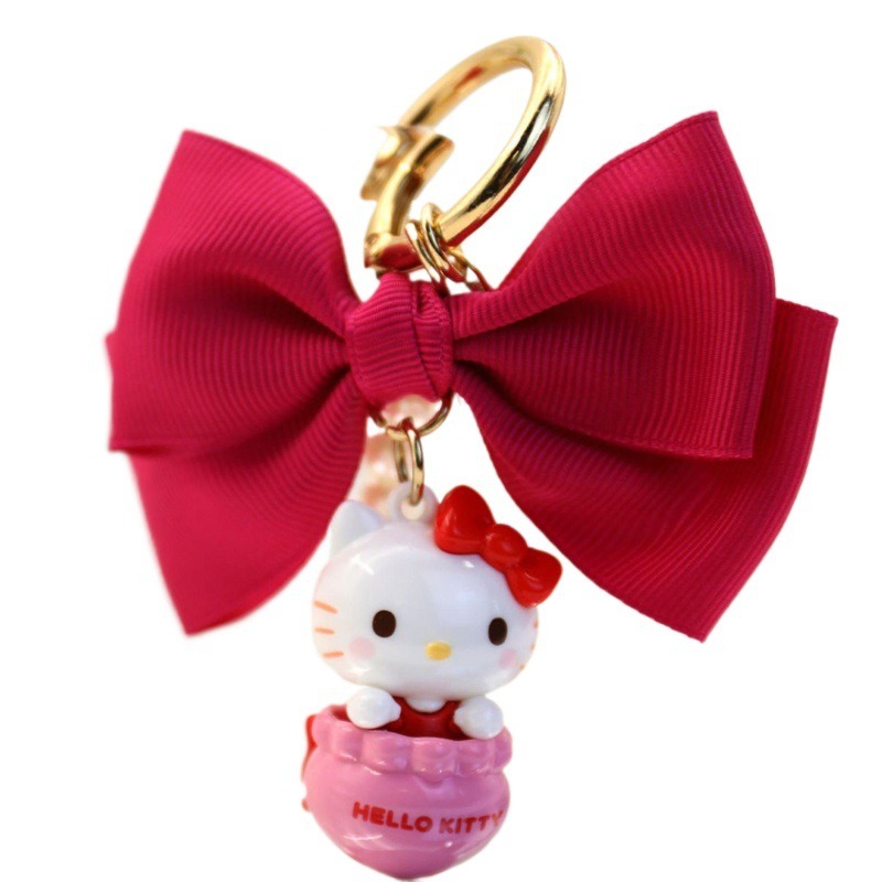 【冉紅】正版 三麗鷗 家族小香风 NO.2系列 庫洛米 鑰匙扣 精致卡通可爱包掛件 吊飾 送禮-細節圖5