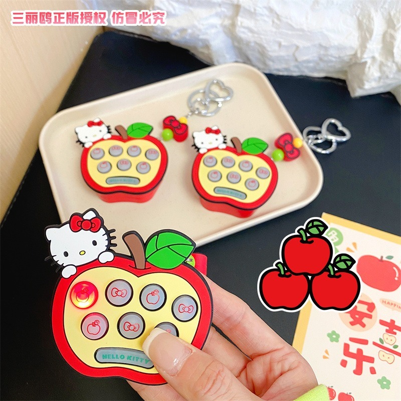 【冉紅】正版 hellokitty鑰匙扣 三麗鷗 书包掛饰 可爱凯蒂猫 掛件 包包配飾 送禮-細節圖3