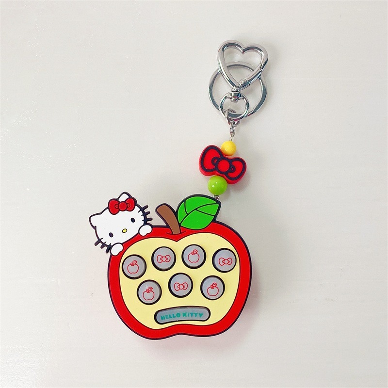 【冉紅】正版 hellokitty鑰匙扣 三麗鷗 书包掛饰 可爱凯蒂猫 掛件 包包配飾 送禮-規格圖5