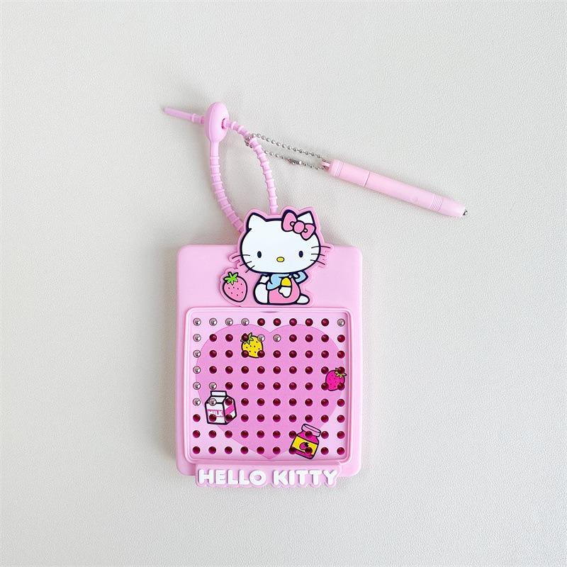 三丽鷗-KT貓磁吸盘粉色