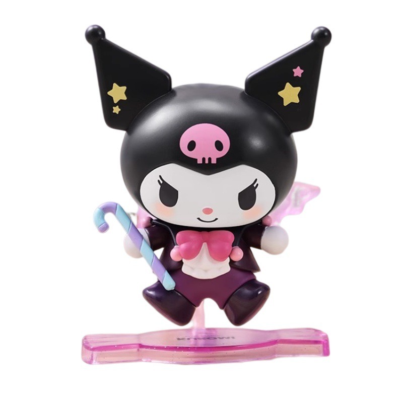 【冉紅】正版 三麗鷗 庫洛米盲盒 不给糖就捣蛋系列 万圣节潮玩擺件 桌面玩偶手办  擺件 送禮-細節圖5