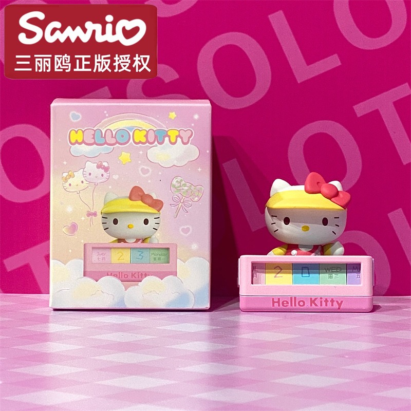 【冉紅】正版 三麗鷗 游园系列盲盒 玉桂狗 库洛米 美乐蒂 桌面擺件 可爱手办公仔 送禮-規格圖5