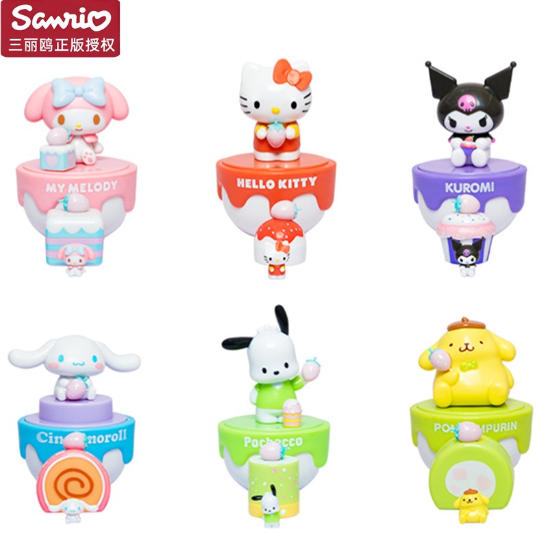 【冉紅】正版 三麗鷗 家族魔法礼盒 玉桂狗 帕恰狗 库洛米 潮玩公仔 桌面手办擺件 送禮-細節圖4