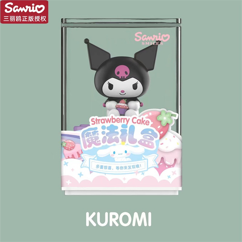 【冉紅】正版 三麗鷗 家族魔法礼盒 玉桂狗 帕恰狗 库洛米 潮玩公仔 桌面手办擺件 送禮-規格圖5