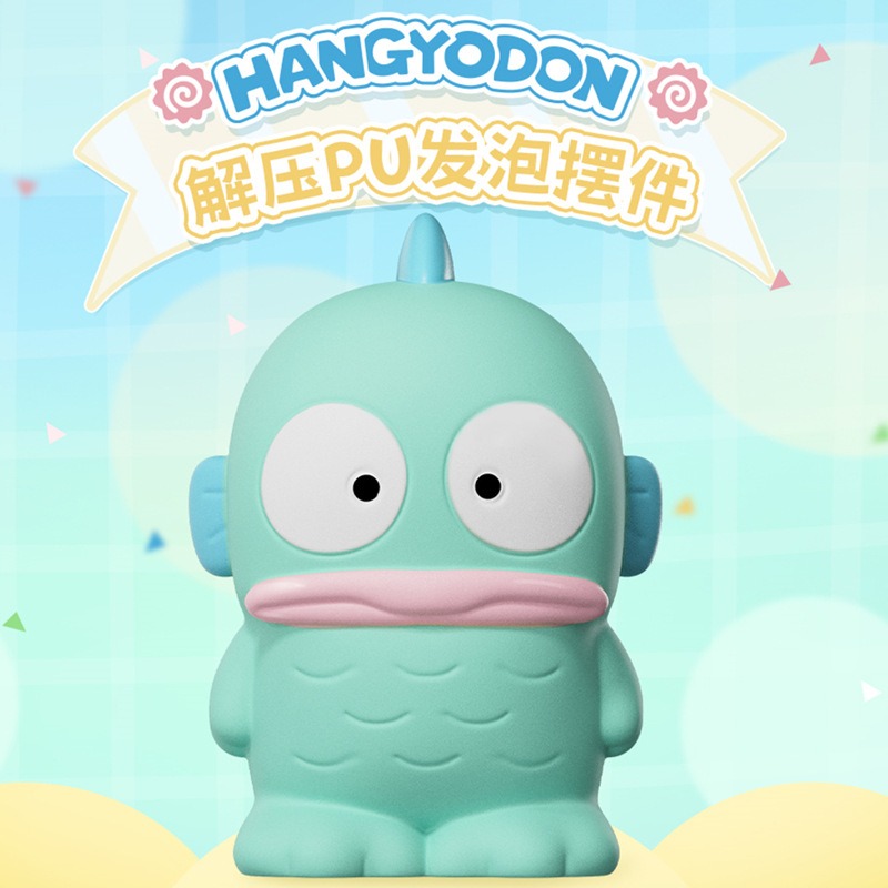 【冉紅】正版 三麗鷗 小丑鱼 解压pu发泡擺件 汉顿慢回弹礼物盲盒手办擺件 送禮-規格圖5