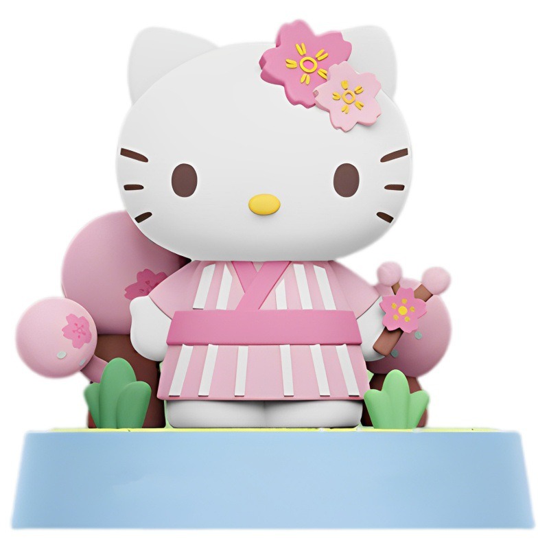 【冉紅】正版 三麗鷗 KT猫 正版Hello Kitty 四季知香香薰擺件 凯蒂猫 可爱手办礼物 送禮-細節圖5