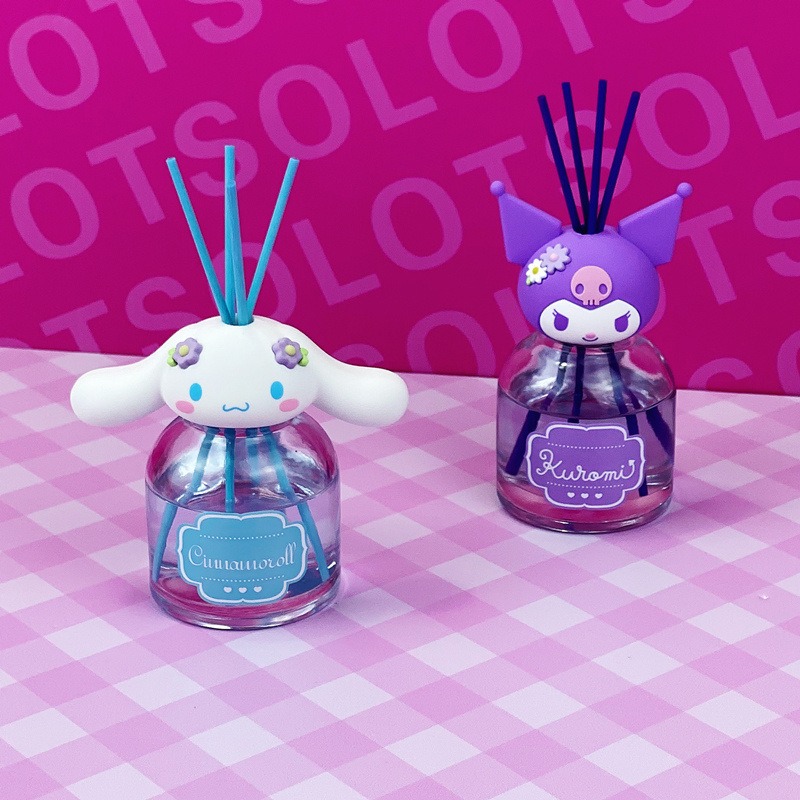 【冉紅】正版 三麗鷗 花语香薰摆件 库洛米 香氛摆件 玉桂狗 美乐蒂室内持久香薰 送禮-細節圖4