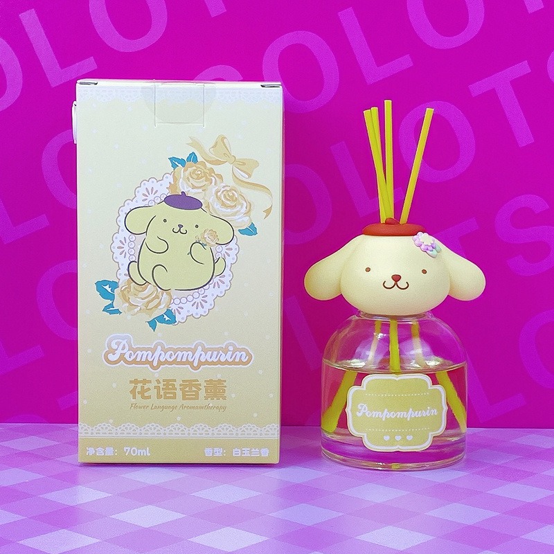 正版 三丽鷗花语香薰布丁狗