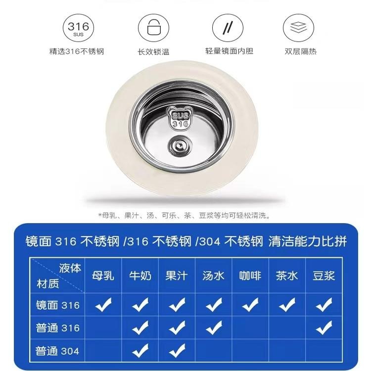 【杯具熊】正版 三麗鷗 兒童杯款式 HELLO KITTY 保溫杯 保溫瓶 水杯 水壺 630ml 韓國品牌 送禮-細節圖5