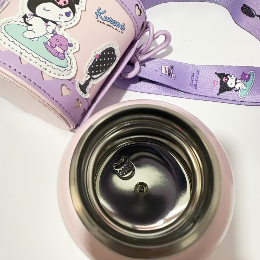 【杯具熊】正版 三麗鷗 妙趣兒童杯款式 庫洛米 保溫杯 保溫瓶 水杯 水壺 480ml 韓國品牌 送禮-細節圖4