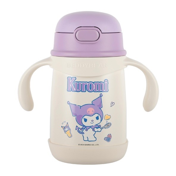 【杯具熊】正版 三麗鷗 保溫學飲杯款式 庫洛米 保溫杯 保溫瓶 水杯 水壺 400ml 韓國品牌 送禮-細節圖5