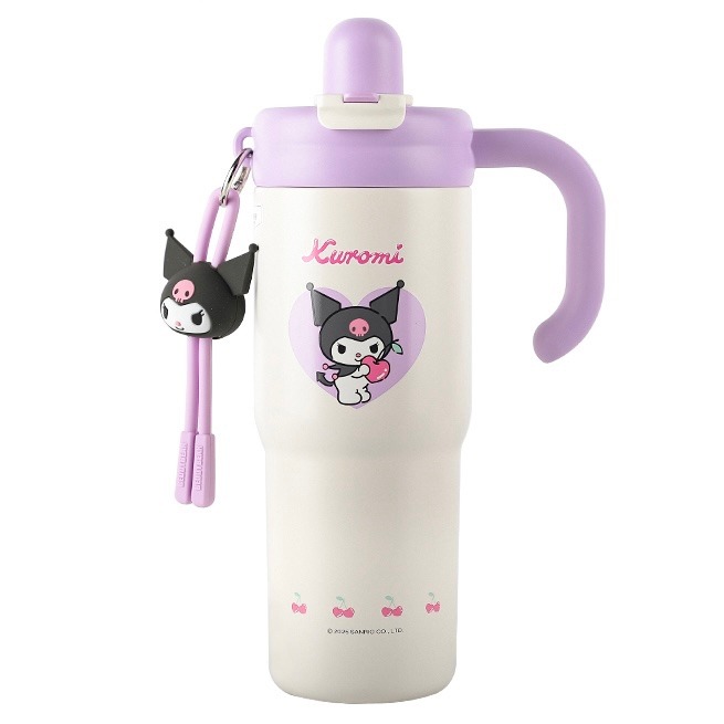 【杯具熊】正版 三麗鷗 內海保溫杯款式 庫洛米 保溫杯 保溫瓶 水杯 水壺 680ml 韓國品牌 送禮-細節圖5