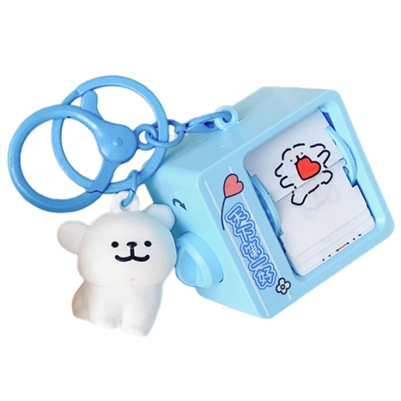 线条小狗-动画机白色