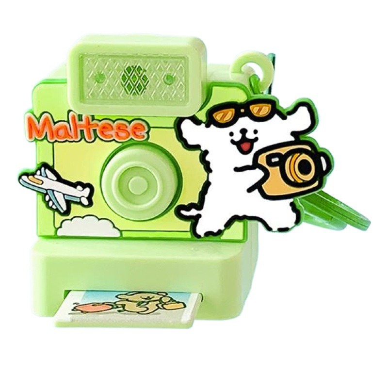 【冉紅】正版 TheGreenParty線條小狗 拍立得掛件 包包掛飾 可爱卡通鑰匙扣 吊飾 送禮-細節圖5