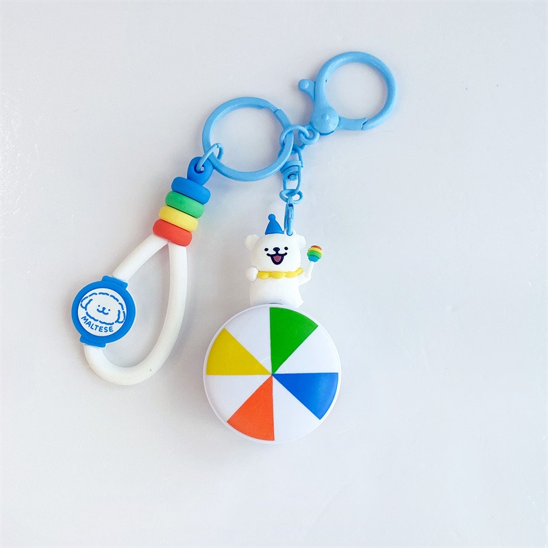 線條小狗马戏白色