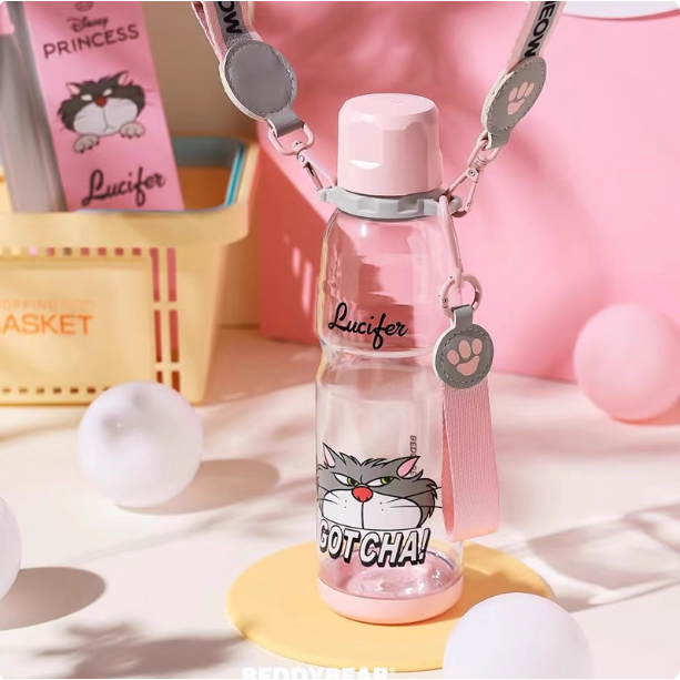 【杯具熊】正版 迪士尼 運動塑料杯款式 艾莎公主 保溫杯 保溫瓶 水杯 水壺 730ml 韓國品牌 送禮-細節圖3