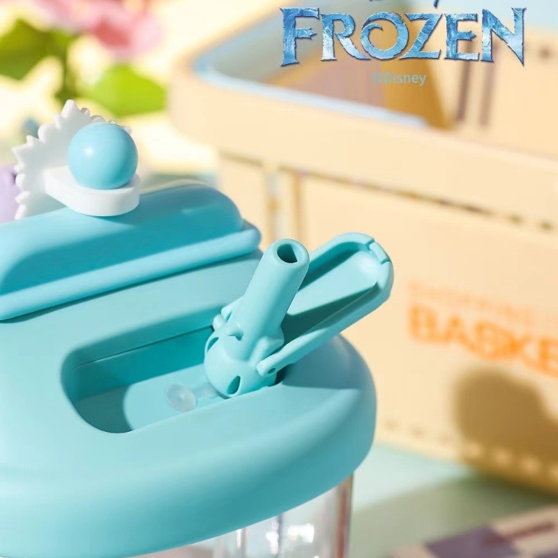 【杯具熊】正版 迪士尼  麵包壺款式 艾莎公主 保溫杯 保溫瓶 水杯 水壺 700ml 韓國品牌 送禮-細節圖5