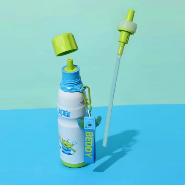 【杯具熊】正版 迪士尼 成人運動杯款式 三眼仔 保溫杯 保溫瓶 水杯 水壺 600ml 韓國品牌 送禮-細節圖3