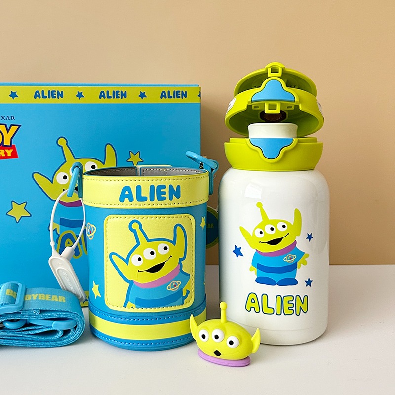 【杯具熊】正版 迪士尼 星辰雙飲杯款式 三眼仔 保溫杯 保溫瓶 水杯 水壺 600ml 韓國品牌 送禮-細節圖2