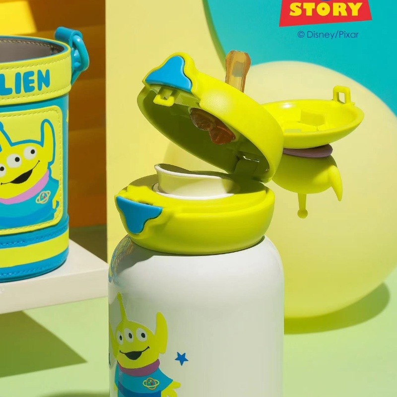 【杯具熊】正版 迪士尼 星辰雙飲杯款式 三眼仔 保溫杯 保溫瓶 水杯 水壺 600ml 韓國品牌 送禮-細節圖3