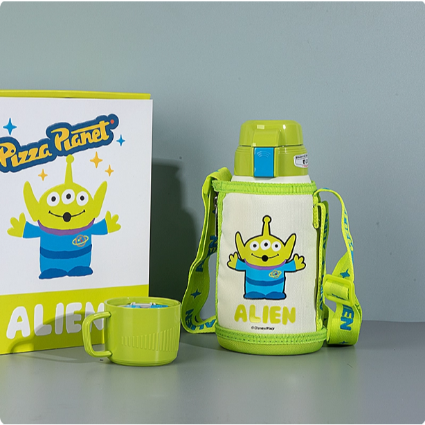 【杯具熊】正版 迪士尼 復古兒童杯款式 三眼仔 保溫杯 保溫瓶 水杯 水壺 600ml 韓國品牌 送禮-規格圖4