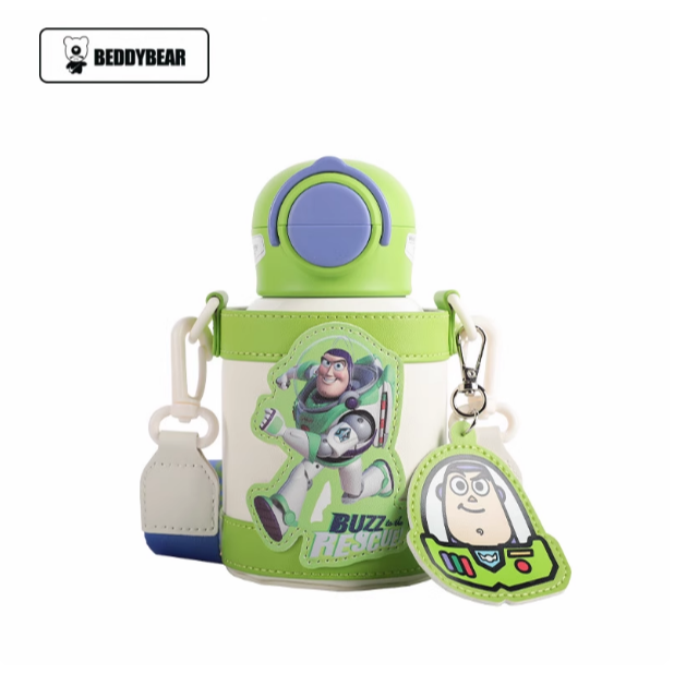 【杯具熊】正版 迪士尼 妙趣兒童杯款式  巴斯光年 保溫杯 保溫瓶 水杯 水壺 480ml 韓國品牌 送禮-細節圖3