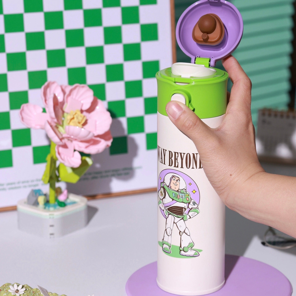 【杯具熊】正版 迪士尼 成人杯款式  巴斯光年 保溫杯 保溫瓶 水杯 水壺 480ml 韓國品牌 送禮-細節圖2