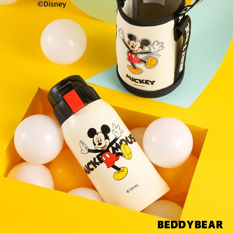 【杯具熊】正版 迪士尼 復古兒童杯款式 米奇米妮  保溫杯 保溫瓶 水杯 水壺 600ml 韓國品牌 送禮-細節圖3