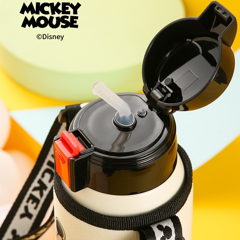 【杯具熊】正版 迪士尼 復古兒童杯款式 米奇米妮  保溫杯 保溫瓶 水杯 水壺 600ml 韓國品牌 送禮-細節圖4