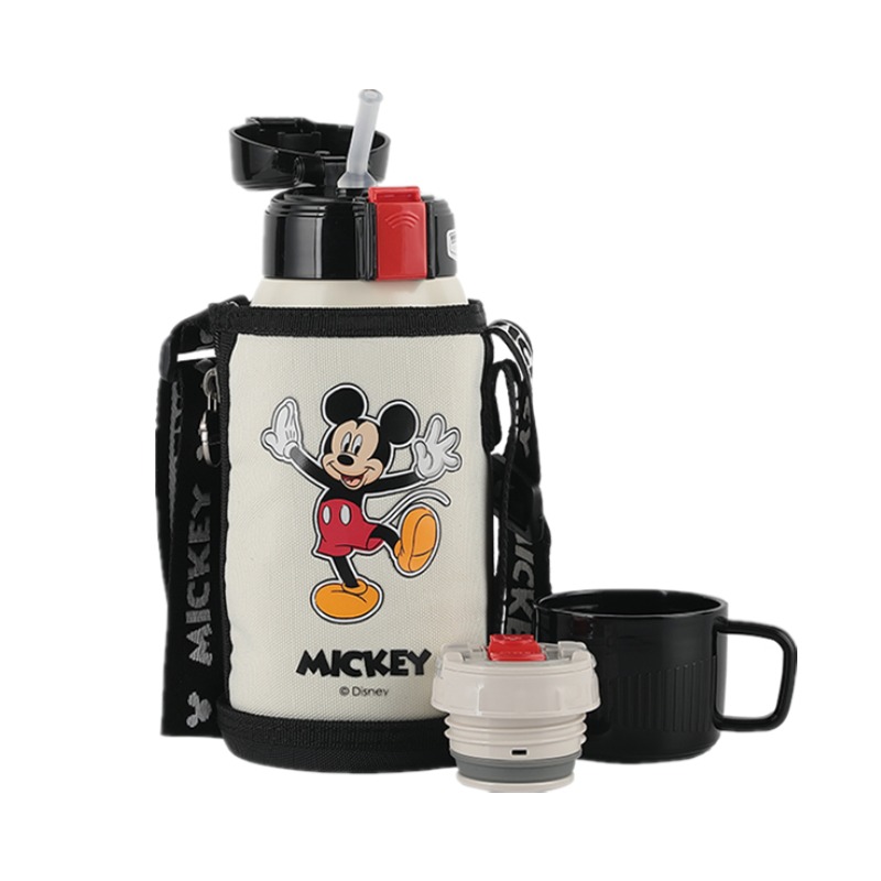 【杯具熊】正版 迪士尼 復古兒童杯款式 米奇米妮  保溫杯 保溫瓶 水杯 水壺 600ml 韓國品牌 送禮-細節圖5