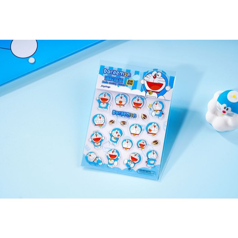 哆啦A夢-滴膠貼紙A款