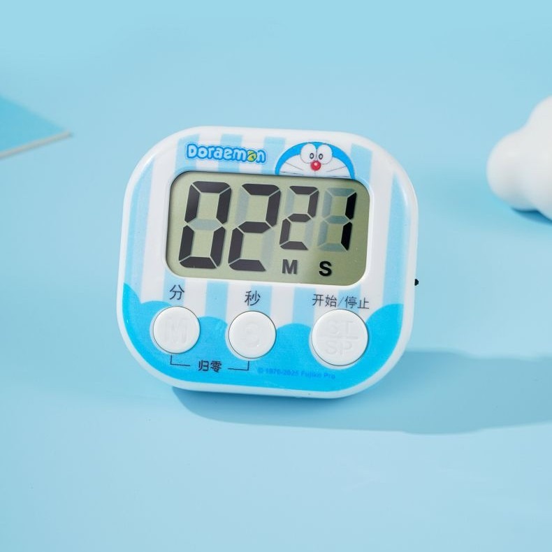 【Joytop悦木】哆啦A夢-磁吸計时器  可調節時分秒 新款哆啦A夢正版磁吸計时器 送禮-細節圖5
