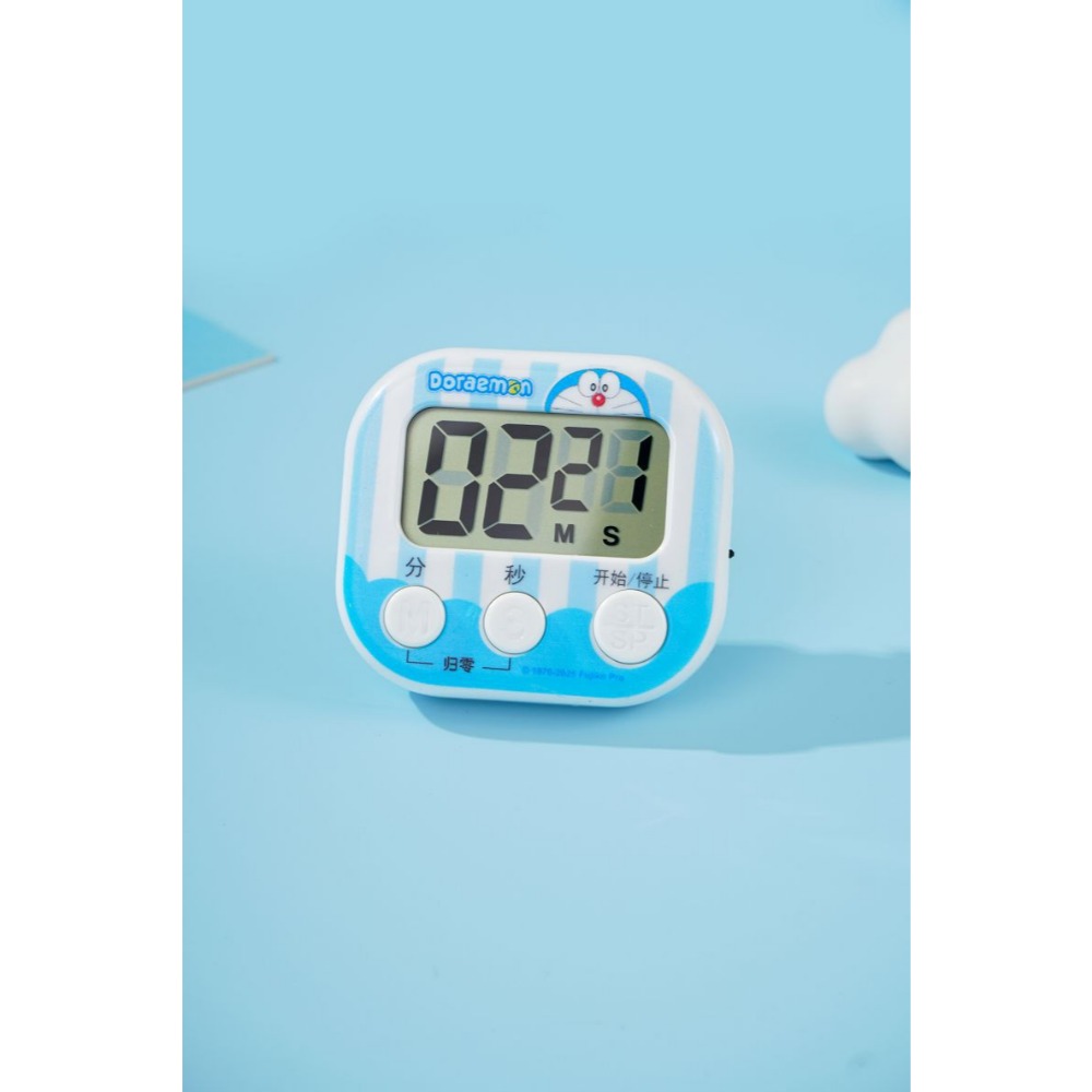 哆啦A夢-磁吸計时器（白色）