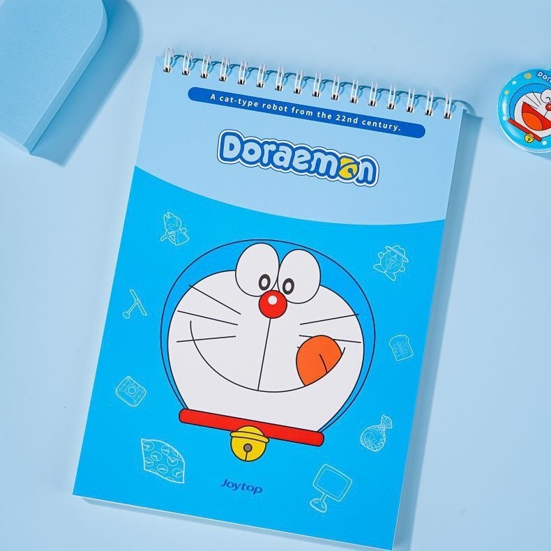 【Joytop悦木】哆啦A梦-素描本A4 高颜值卡通书写记事本子 送禮-細節圖2