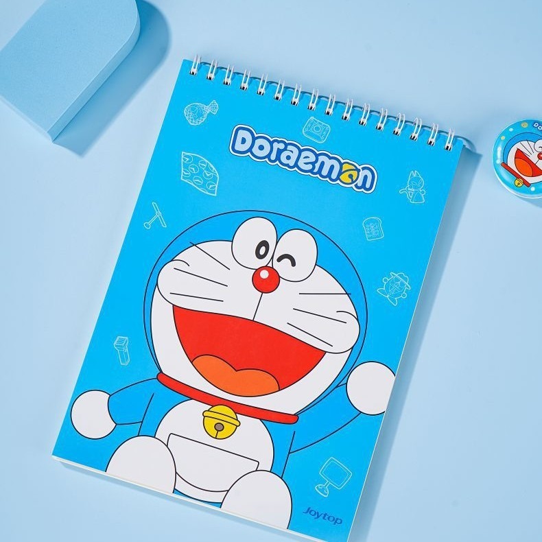 【Joytop悦木】哆啦A梦-素描本A4 高颜值卡通书写记事本子 送禮-細節圖4