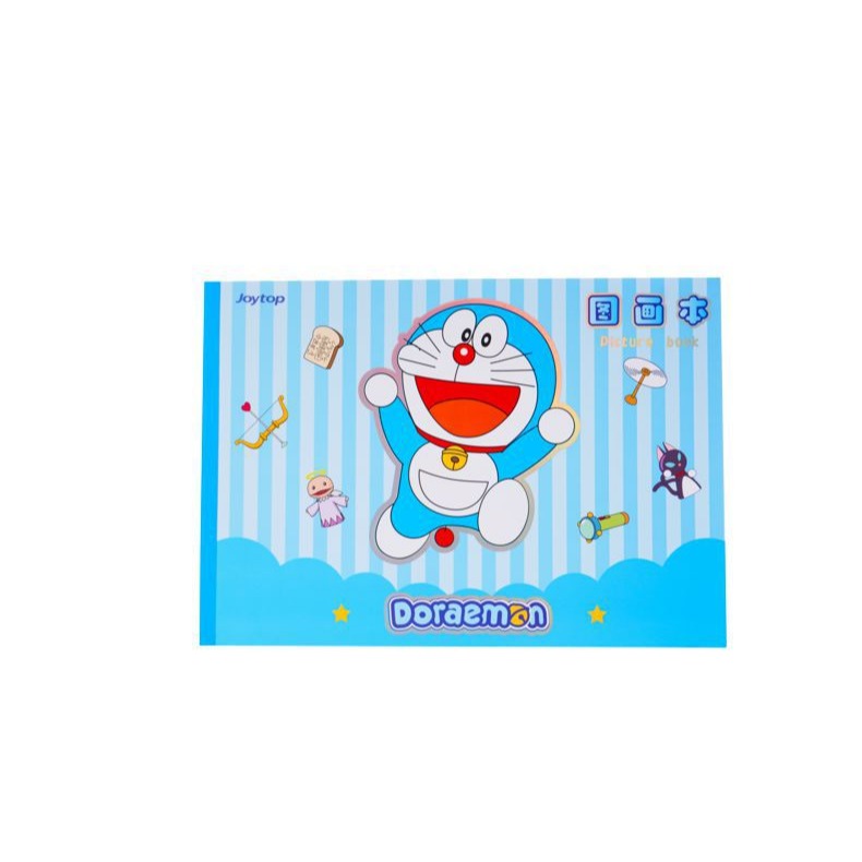 【Joytop悦木】哆啦A夢-图畫本A4 繪畫本 高颜值学生作业办公书写顺滑横線 送禮-規格圖5