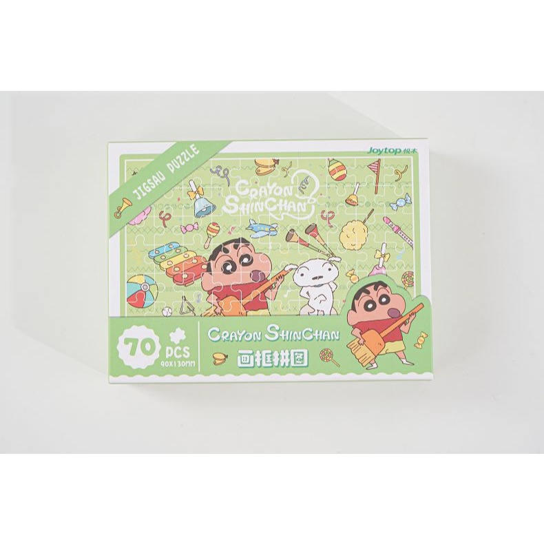 【Joytop悦木】蠟筆小新 快乐小新-画框拼图 正版 蜡笔小新动画周边画框拼图 送禮-規格圖5