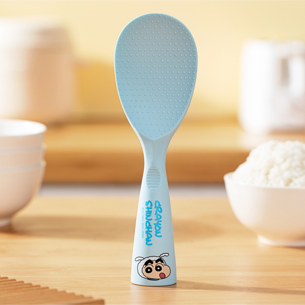 【現貨】正版 蠟筆小新 可立硅膠飯勺 盛飯 鏟子 小白 新之助 送禮 餐具 廚具 烹飪 挖飯匙 飯勺 煮飯 伴糖-細節圖4