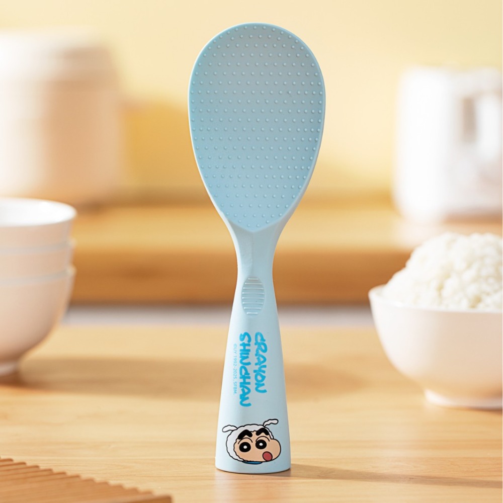 【現貨】正版 蠟筆小新 可立硅膠飯勺 盛飯 鏟子 小白 新之助 送禮 餐具 廚具 烹飪 挖飯匙 飯勺 煮飯 伴糖-規格圖5